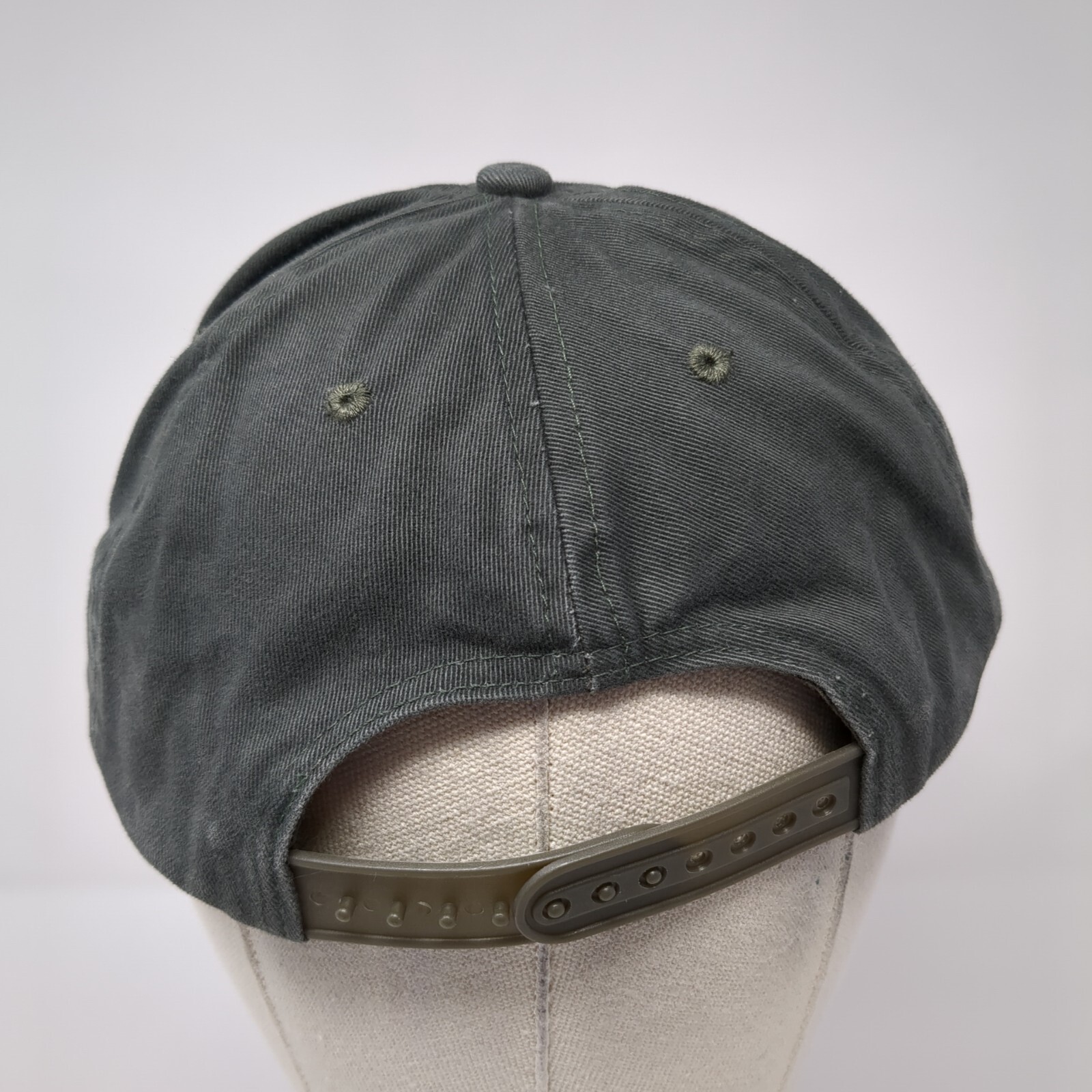 Alaska Snapback Hat Gray One Size Adjustable Embr… - image 5