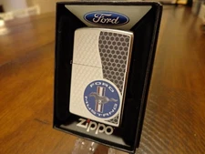 FORD MUSTANG ZIPPO LIGHTER MINT IN BOX