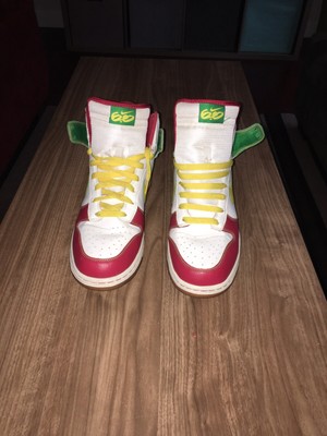 dunk high green yellow