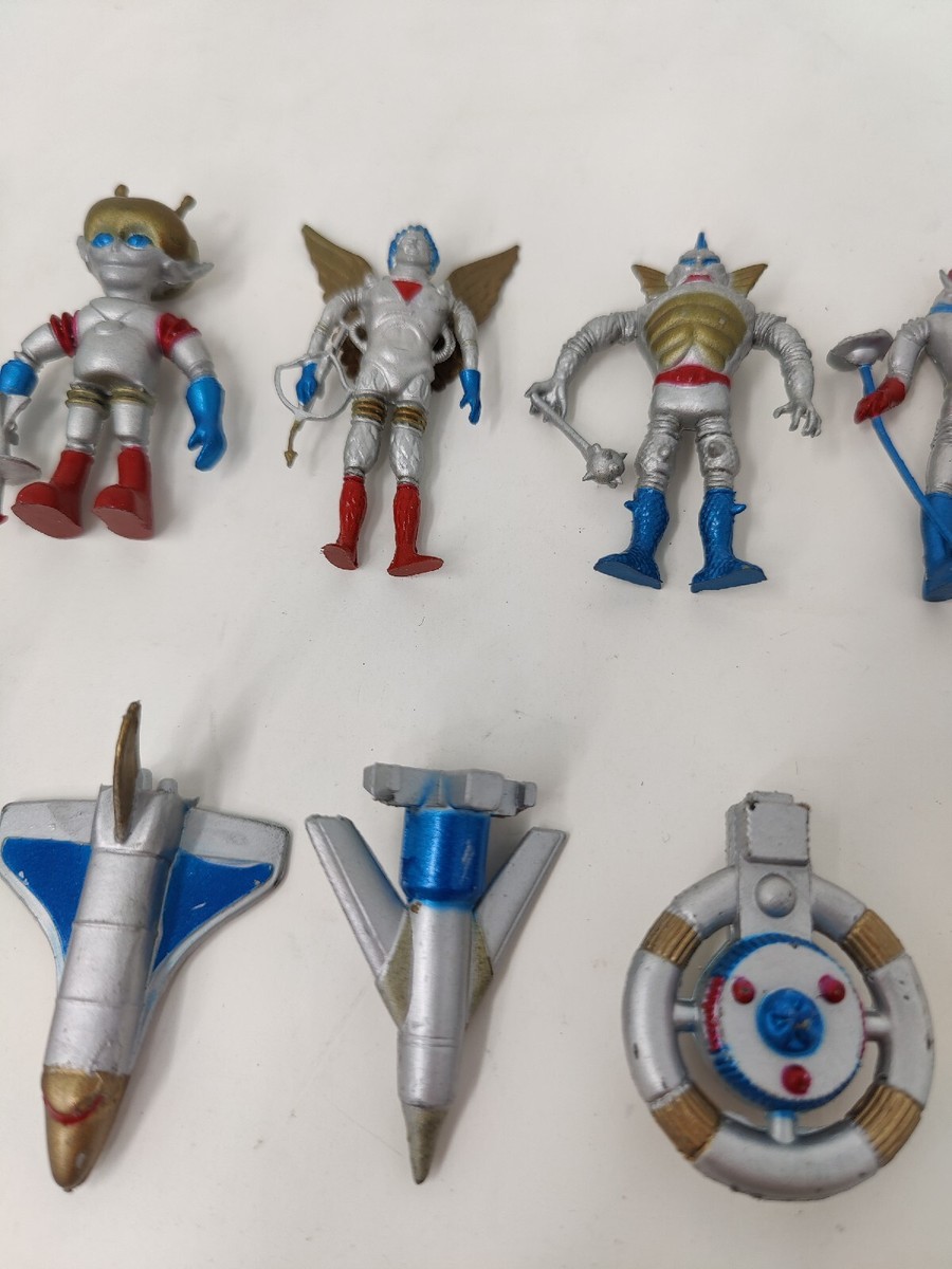 E.T. フィギュア ヴィンテージ Outer Space 90's Colorforms Outer Space Men Play Set figures Aliens