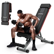 Home Foldable Dumbbell Bench Weight Training Fitness Incline Bench Workout Bench