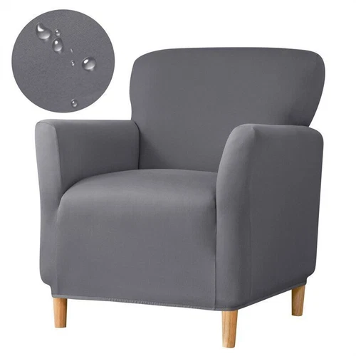 Stuhlbezug Stretch Club Couch Sessel Schonbezüge Elastisch Einzel Sofabezüge - Bild 21 von 36