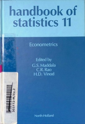 Econometrics Handbook of Statistics, VOLUME 11 Vinod, Hrishikesh D., G. S. Madda