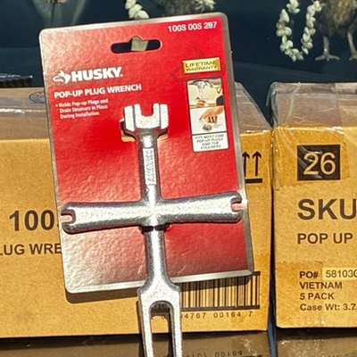 #ad #ad Husky Pop Up Drain Plug Wrench 3 Pack Sink Removal Tool Plumbing $19.99