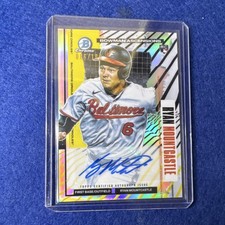 Topps 2021 Bowman Chrome Ascensions Ryan Mountcastle Orioles Auto #BA-5 /100