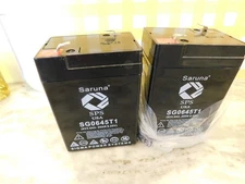 SPS Brand 6V 4.5 Ah UPS Replacement Battery SG0645T1) for B&B BP4.5-6 (2 Pack)