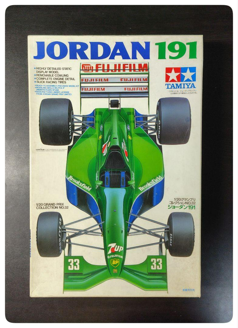 Tamiya 1/20 Jordan 191 Grand Preix Collection No.32 antique