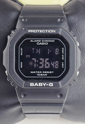 Casio Baby-G BGD-565U Black Women's Watch - Works Great