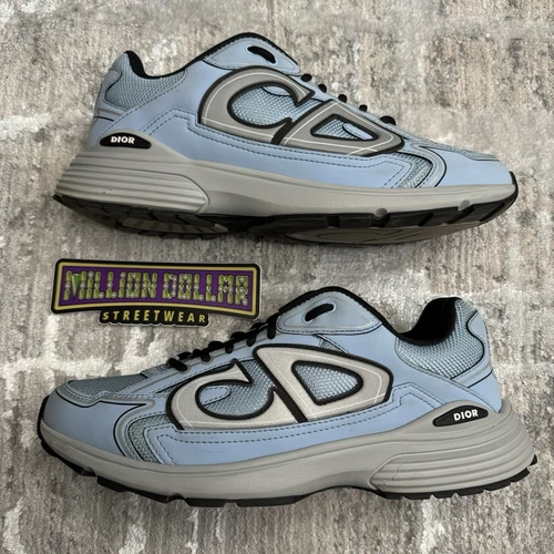 Baskets réfléchissantes Dior B30 « bleues » taille 11M/44EU