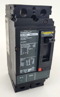 HGL26015 Square D 15 Amp Circuit Breaker - Next Day Option
