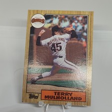 Topps 1987 Topps Terry Mulholland Rookie #536 San Francisco Giants Card. rookie card picture