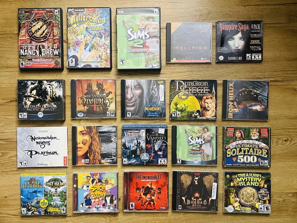 Лот из 62 игр для ПК CD ROM: Age Of Empires, Sims, Sleepy Hollow, Half Life и т. д. - Изображение 4 из 4