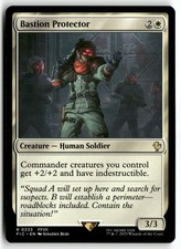Bastion Protector 233 FIC R NM Magic: The Gathering