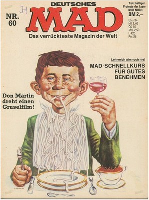 Mad Nr. 60 - BSV-Williams-Delta-Recht (1967-1995) Zustand 1-2