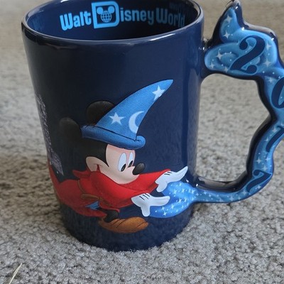 Disney Mickey Mouse Sorcerer Blue Mug Walt Disney World 2017  Disney Franchise