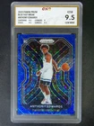 2020-21 Panini Prizm Anthony Edwards #258 RC Rookie Fast Break Blue /175