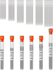 VONEEDL 55 PCS Large Eye Sharp Needles - Easy to Thread 55 Needles, Silver