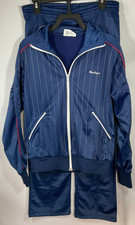 vtg MacGregor Track Suit Navy Blue Tennis Womens M
