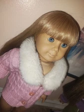 18 Inch Pleasant Company American Girl Doll Of Today #3 Blonde Hair Blue Eyes