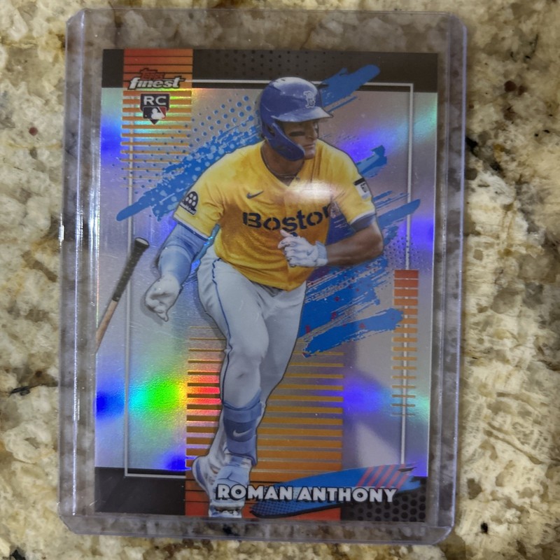 Roman Anthony Refractor #105 (Uncommon) *2026 Topps Finest 🔥 