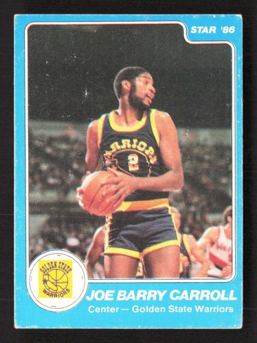 Joe Barry Carroll #132 1985 Star card