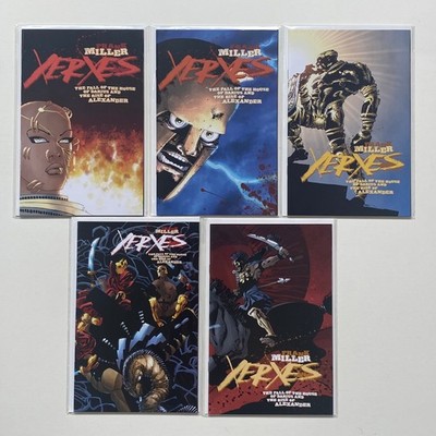 Xerxes: The Fall of the House of Darius 1 - 5 NM Frank Miller 2018 Complete Set