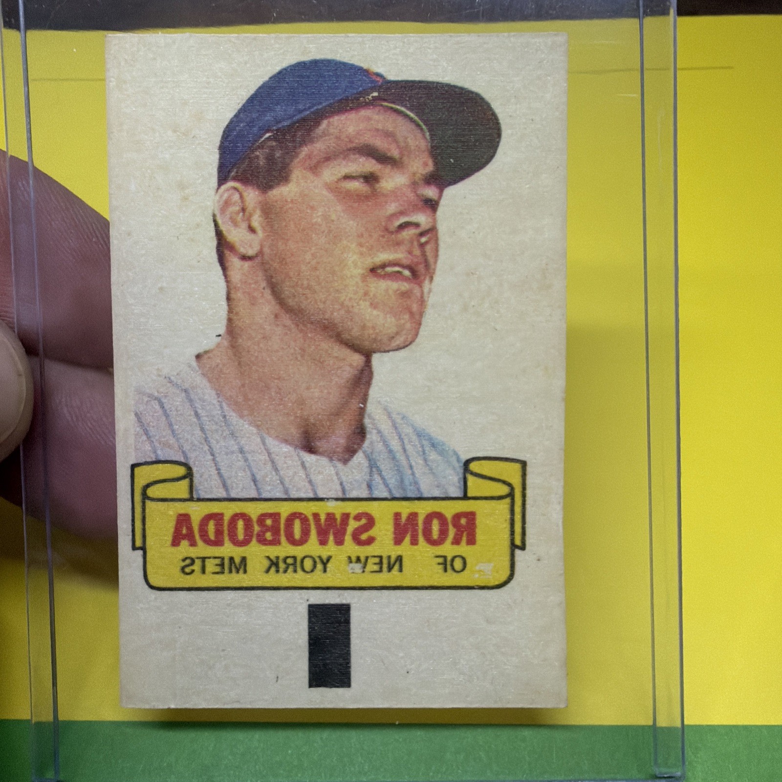 1966 Topps Rub-Offs Ron Swoboda