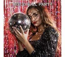 Alytimes Mirror Disco Ball - 8-Inch Cool and Fun Silver Hanging Party Disco Ball