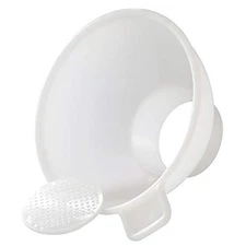 HIC Harold Import Co. , One Size, Natural with Removable Screen Canning Funnel