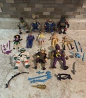 Vtg TMNT and Real Ghostbusters Lot of 12 w/accessories