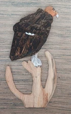 Rustic, Chainsaw Carved Style, Wooden California Condor Wall Hanging 