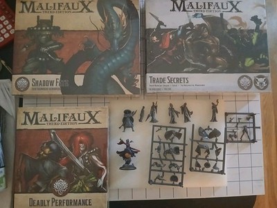 Malifaux 3E Ten Thunders Lot - Youko Core Built, Trade Secrets, Shadow Fate +