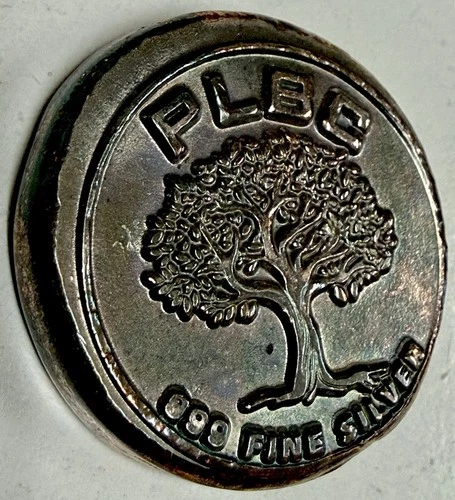 1oz Silver Tree Of Life By Potluck Bullion Co VERY Low Serial Number #2