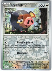 Lechonk 154/198 Scarlet & Violet Base Set Reverse Holo