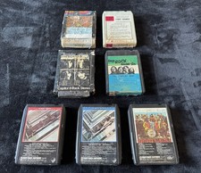 The Beatles Lot of 7 - 8 Track Tapes - All Play Tested
