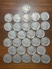 Lot of 29 Buffalo Nickels No Dates includes one Raised Ground Coin