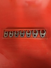 Snap On 7 Pc. Crowfoot Flare Nut Set 207S-FRH...