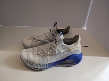 Under Armour Steph Curry Shoes Youth 5 5Y White Blue Basketball Sneakers