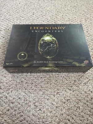 Legendary Encounters An Alien Deck Building Game Upper Deck New Factory Sealed
