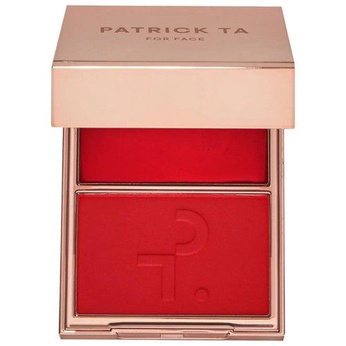 NEW PATRICK TA Major Headlines Double-Take Blush She Left Me On Red/AUTHENTIC