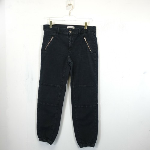 ZARA WOMAN Women's Black Army Jogger Pants 6 Premium Denim Collection Low  Rise | eBay