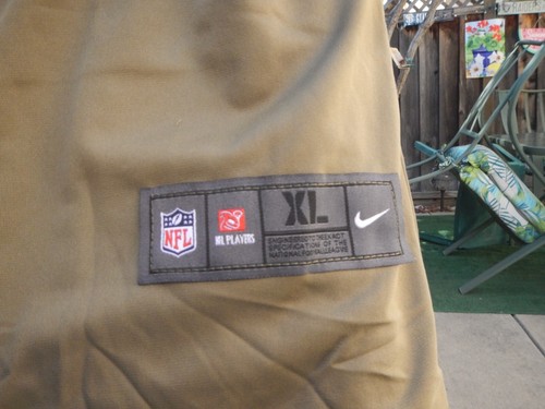 Colin Kaepernick # 7 MEN'S GREEN SALUTE TO SERVICE JERSEY SIZE XL - Picture 4 of 6
