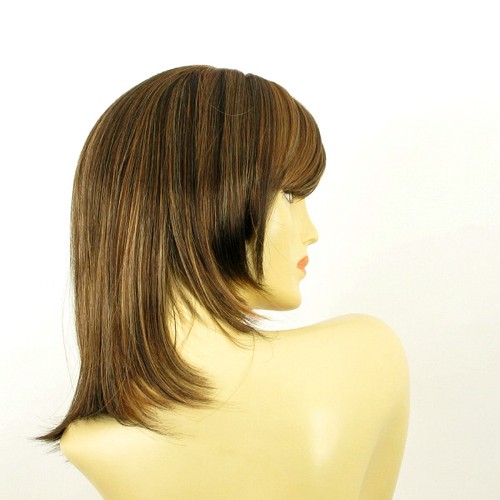 mid length wig for women chocolate copper wick clear ref: TAMARA 627c PERUK - Picture 7 of 8