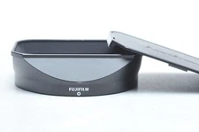 Fuji FUJIFILM OEM Metal Lens Hood (LH-XF16)+Hood Cap Set for 16mm f1.4 R WR Lens