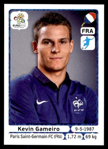 Panini Euro 2012 - Kevin Gameiro France No. 478