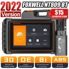 Foxwell NT809BT Bidirectional All System Car OBD2 Diagnostic Scanner Code Reader