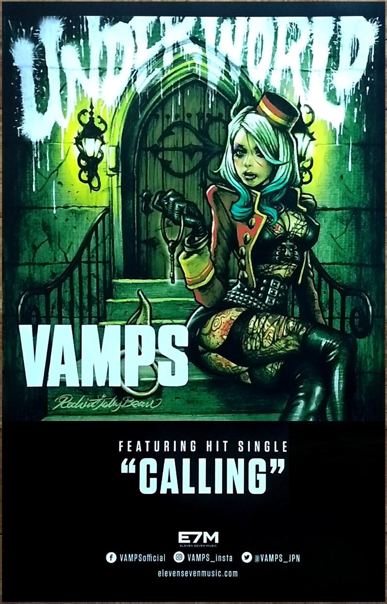 VAMPS UNDERWORLD ポスター VAMPS UNDERWORLD ポスター - メルカリ