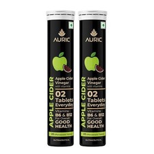 AR Apple Cider Vinegar 40 ACV Tablets with Vitamin B6  B12  Weight Loss