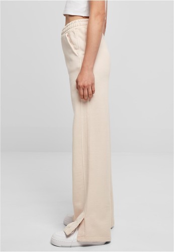 Urban Classics Ladies Heavy Terry Garment Dye Slit Pants Damen Jogginghose Hose - Picture 3 of 29
