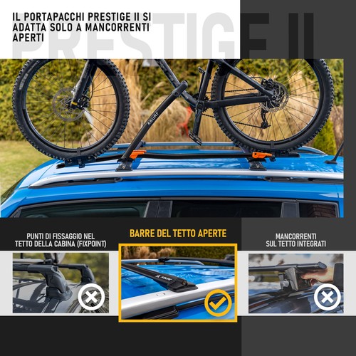 per SUZUKI JIMNY FACELIFTING 2012+ PORTAPACCHI BARRE PORTATUTTO NERO - Picture 2 of 8